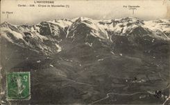 CPA Auvergne Circus De Mandailles