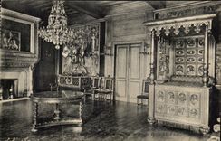 CPA Pau Interieur du chateau