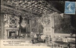 CPA Palate of Fontainbleau Living room of François 1st