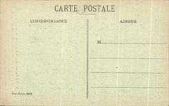 CPA Rheims in its years of bombardments the Town hall Ruins of the Big room of the Militaria Marriages