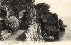 CPA Cape D' Antibes Villa Eilenroc Walk in the Rocks