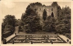 CPA Chateaux De La Loire Langeais Le Chateau Les Ruines