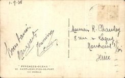 CPA the Pyrenees ocean Saint Jean Foot Of Port View