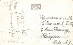 CPA Road of Gavarnie the Napoleon bridge