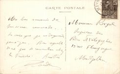 CPA Swallow-hole Armand overhanging Giant Stalagmite