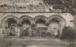 CPA Normandie La Lucerne Abbaye Le lavabo