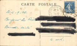 CPA Rheims the Militaria Cathedral