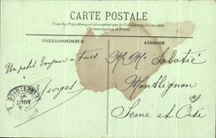 CPA Mont Aigu Grotte Du Serment