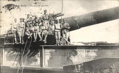 Obus de CPA Camp De Mailly de 400 milimetros Militaria