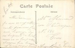 CPA Countryside of the Cathedral of Rheims On Fire Militaria