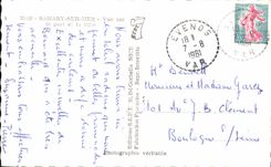 CPA Sanary Sur Mer Vue sur le port et la Ville