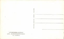 CPA the Pyrenees Ocean Oloron Sainte Marie View