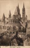 CPA Caen Eglise Saint Etienne Abbaye aux hommes cote de l'abside
