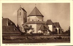 CPA Ottmarsheim the Octogonal Church