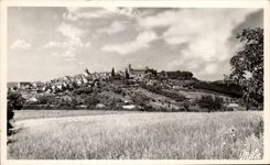 CPA Vezelay View And the Abbey church of the Madeleine