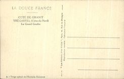 CPA Cote De Granit Tregastel Le Grand Gouffre