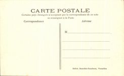 CPA Versailles palate of Small Trainon Room of Marie Antoinette