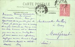 CPA Fontainebleau the Palate Living room of Madam de Maintenon