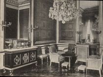 CPA Fontainebleau Cabinet of Napoleon 1st