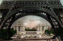 CPSM Paris la Tour Eiffel Et Ses Merveilles