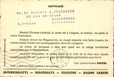 CPA Paris Places Opera Boulevard of the Nasturtiums