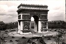 CPA Paris Et Ses Merveilles La Place et l'Arc de triomphe