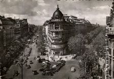 CPA Paris En Flanant Carrefour Richelleu Drouot Boulevards des Italiens et Haussman