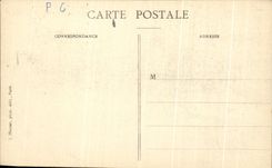 CPA Paris de la Seine Le pont St Louis L'eau atteint la clef de voute