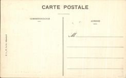 CPA Paris Les Inondatins de Paris en 1910 Ce qui reste visible de la Gare des Invalides