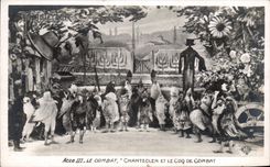 Acto de CPA el combate de Chantecler y el martillo de lucha