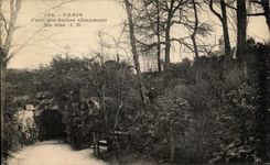 CPA Paris Park Of the Chaumont Hillocks a Site