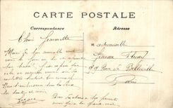 CPA Paris Church German St the Resident of Auxerre Town hall Of 1st Arrondissenent