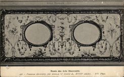 CPA Museum Of Decorative Arts Ornamental Panel By Ranson Paris