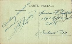 CPA Paris L'Arc de Triomohe de l'Etoile Commence en 1806 par Napoleon 1er