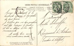 CPA Paris Sorbonne the Large Amphitheater the Fresco De Puvis De Chavanes