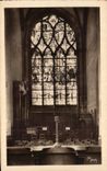 CPA Paris Church Saint Gervais Large Stained glass Of the Vault St Jean
