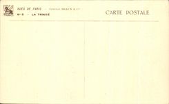 CPA Paris Seen Of the Trinity