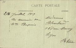 CPA Les Fetes De La Victoire A Paris 14 Juillet 1919 Le Cenotaphe la nuit sous I'Arc de Triomphe de l'Etoile