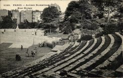 Roman CPA Paris Arena Street Monge