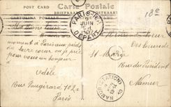 CPA Paris Basilica of the Sacring Heart the Blessing of Paris by Saint the Sacrament