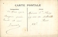 CPA Paris Basilica of the Sacring Heart and Funicular Montmartre