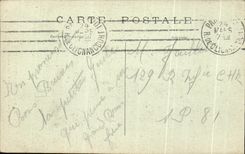 CPA Paris Momtmartre Basilica of the Sacring Heart of Montmartre to the Moonlight