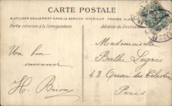 CPA Paris the Bois de Boulogne Cascades Of the Brook of Longcharmps