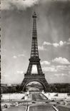 CPA Paris La Tour Eiffel L'Ecole Militaire