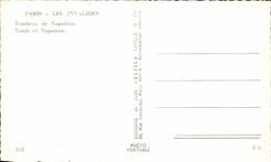 CPA Paris the Tomb of Napoleon 1st