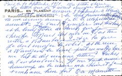 CPA Paris y vision panoramica que da un paseo tomadas nuestra senora