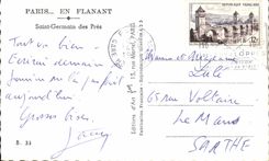 CPA Paris While Strolling Saint Germain Of Near