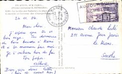 CPA Paris the Garden Of Tuileries La Places Harmony And the Avenue Of the Fields