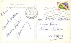 CPA Paris and its Mervailles Church of the Madeleine