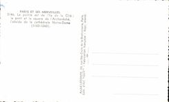 CPA Paris y su punto de las maravillas son de la isla del i del ISCED el puente y el palacio publico jardin del arzobispo el apse de la catedral